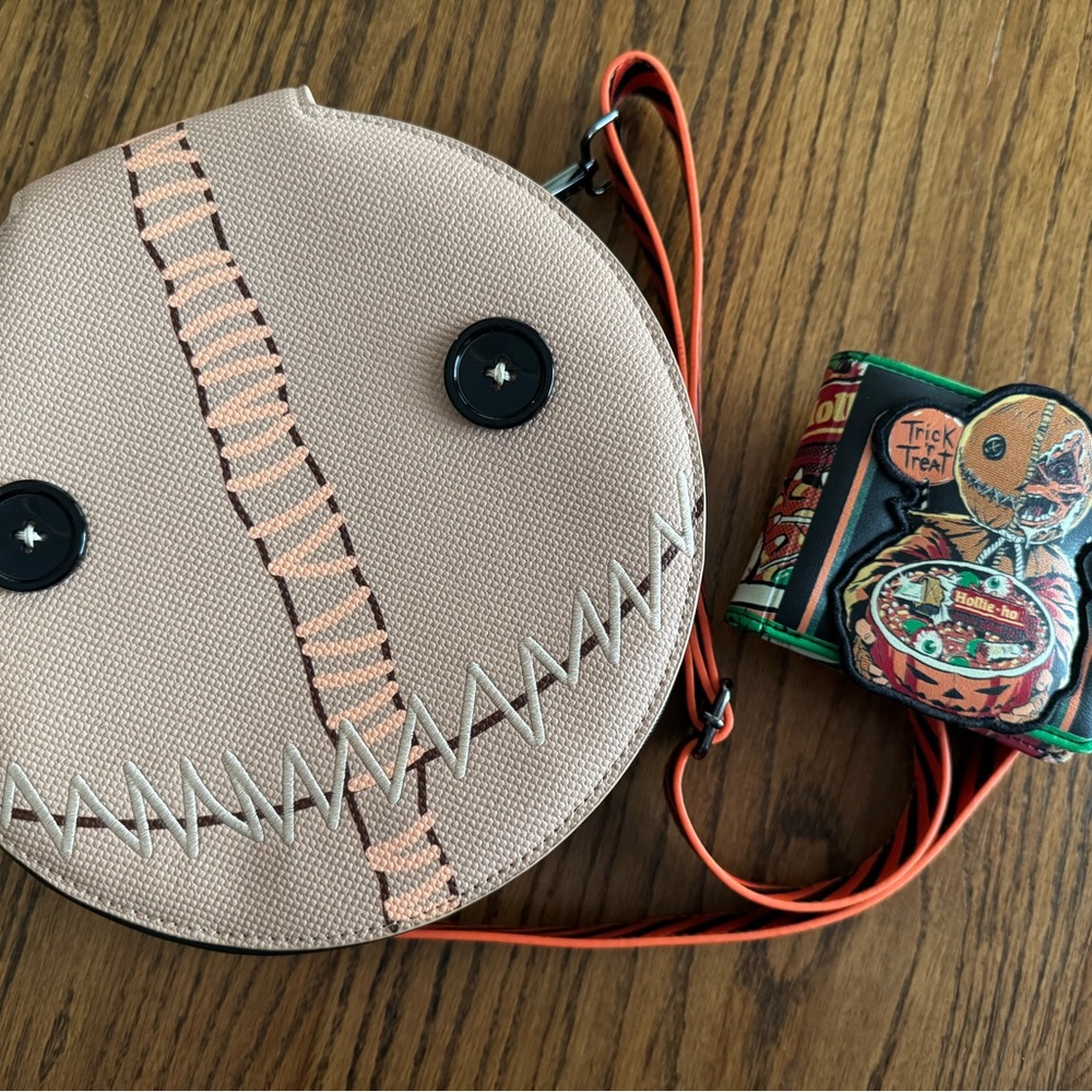Loungefly Trick ‘r Treat Sam Halloween Crossbody Bag with Wallet